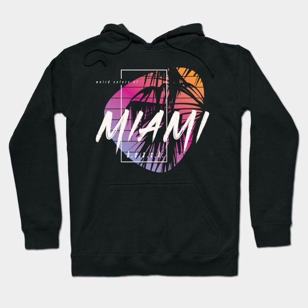 Miami Beach Hoodie by SM Shirts